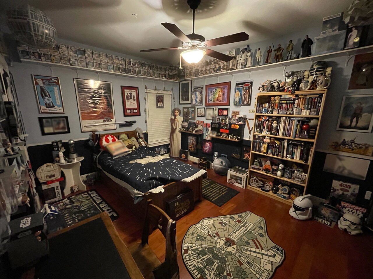 Holly Griffith's Star Wars room