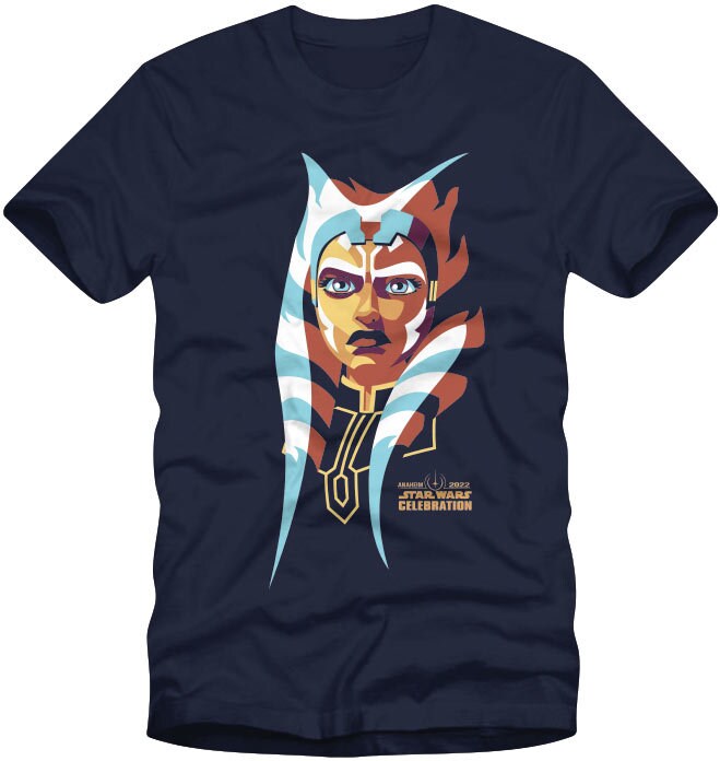 Star Wars Celebration exclusive Ahsoka portrait t-shirt