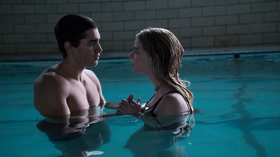 Anya Taylor-Joy and Henry Zaga in The New Mutants