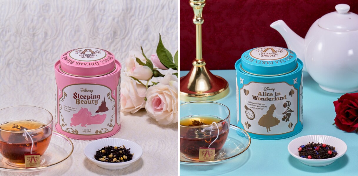 紅茶/左:オーロラ 右:アリス