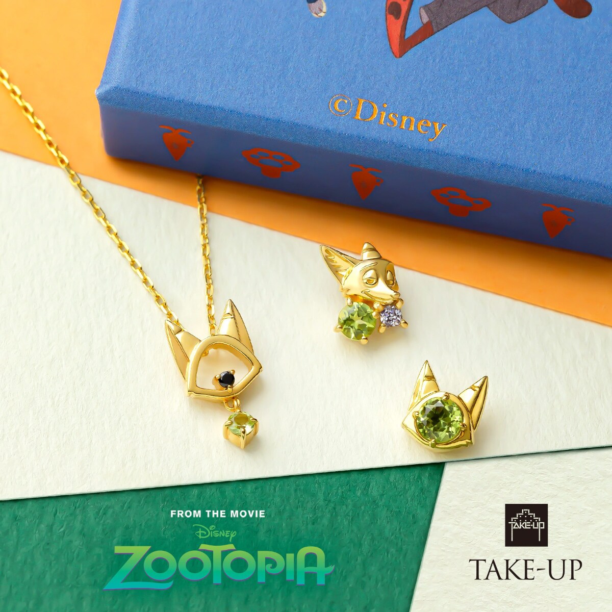 ニックシルエット　ネックレス/ピアス・ニック　ソロピアス