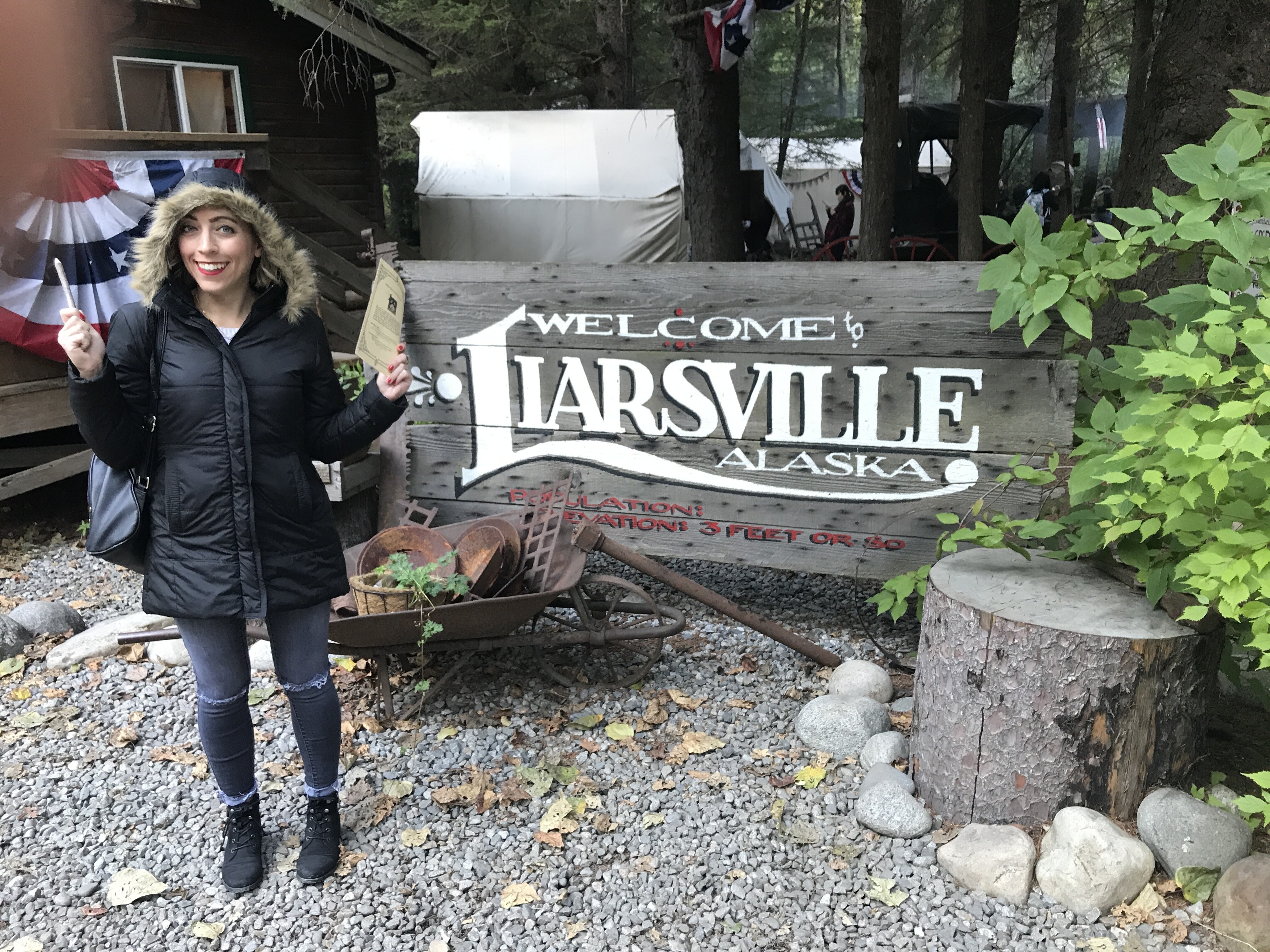 Skagway Liarsville Excursion on Disney Wonder in Alaska with Oh My Disney host Michelle Lema