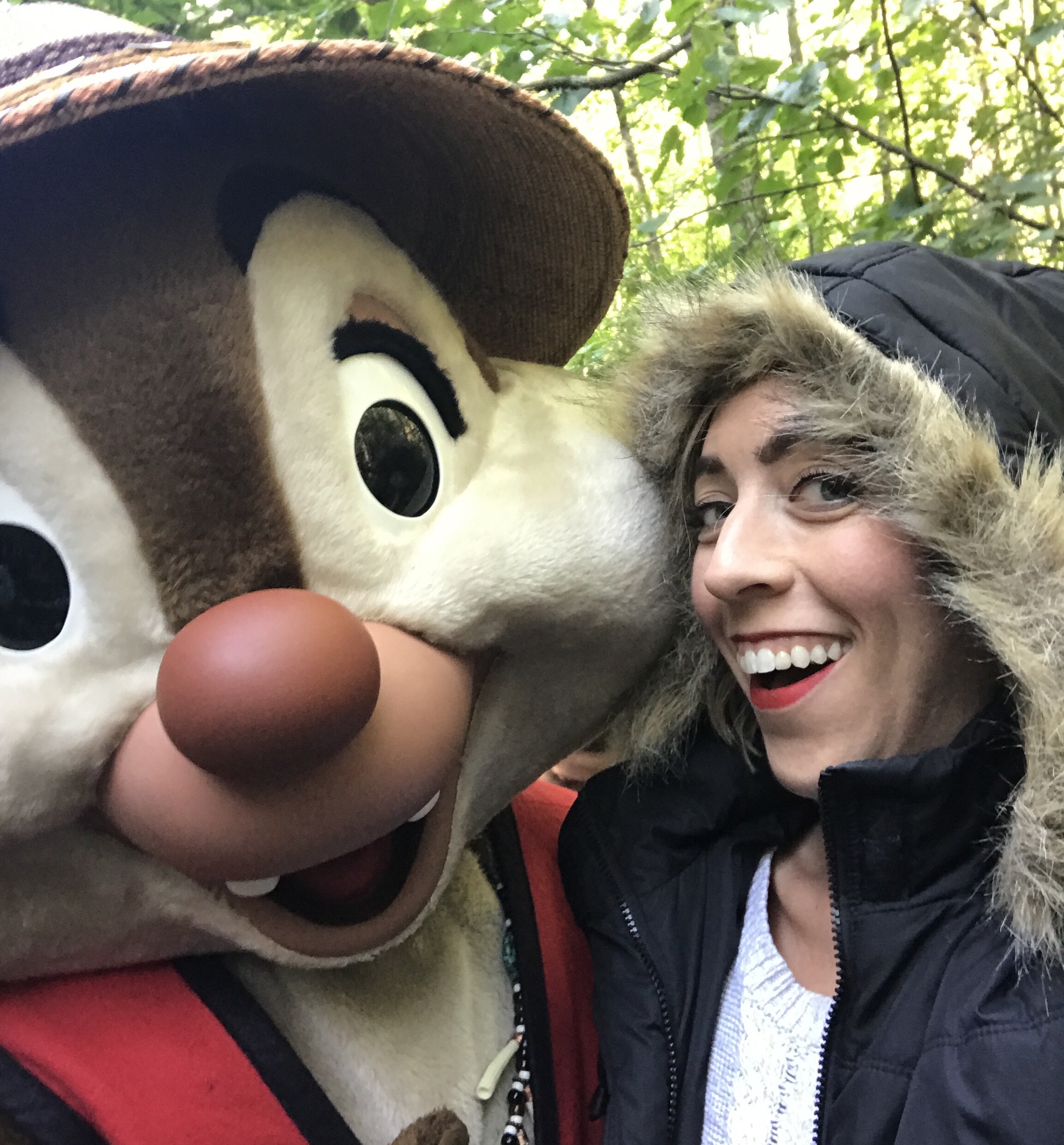 Dale and Oh My Disney Host Michelle Lema at Liarsville Excursion in Skagway on the Disney Wonder Alaska Cruise