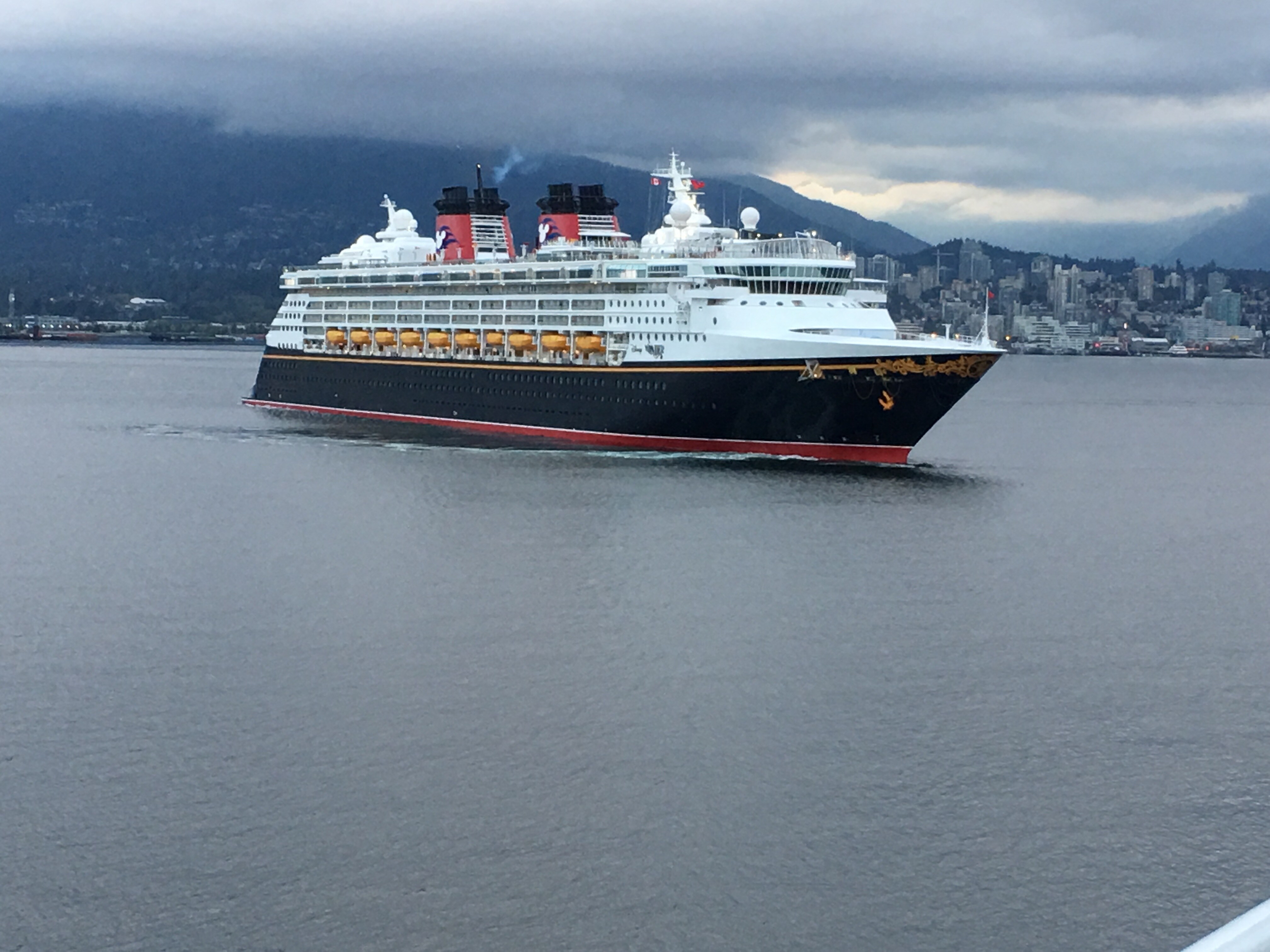 Disney Wonder Cruise Ship in Vancouver