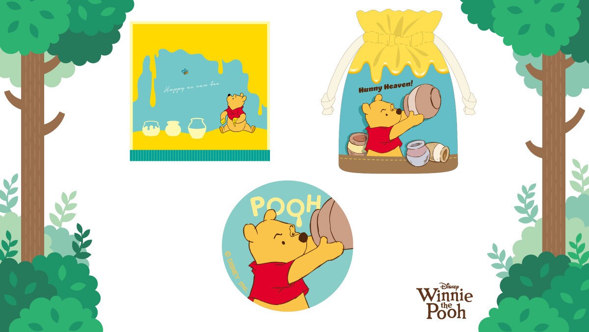 タオルハンカチ/サテン巾着/刺繍缶ミラー