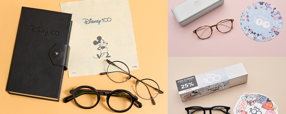 JINS / Disney モデル」メガネコレクションに新作モデルが登場