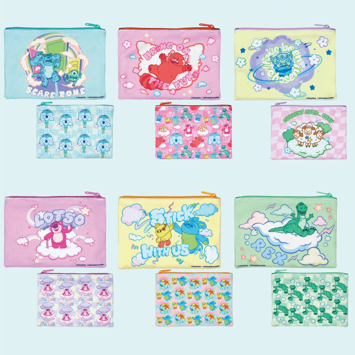 タカラトミーアーツ カプセルトイ もふっとポーチコレクション〈ピクサーキャラクター〉