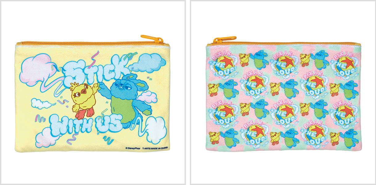タカラトミーアーツ カプセルトイ もふっとポーチコレクション〈ピクサーキャラクター〉Ducky&Bunny