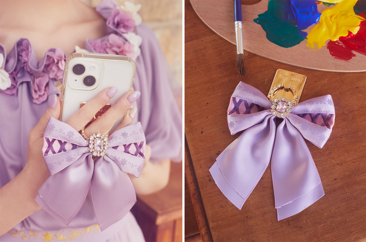 Maison de FLEUR × あいにゃん / Disney collection『塔の上のラプンツェル』Rapunzel/スマホリング