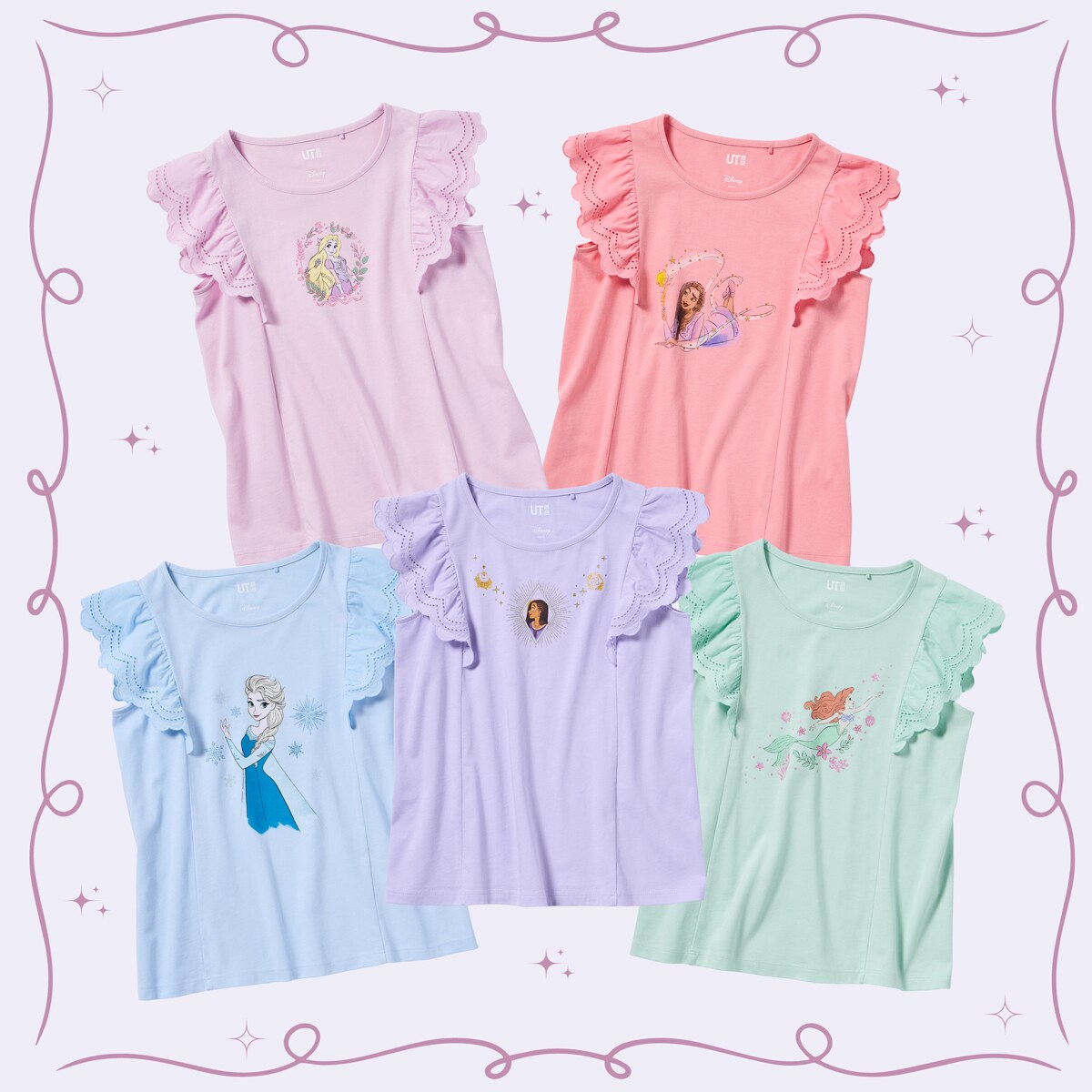 ユニクロ MAGIC FOR ALL Girls Collection UT グラフィックTシャツ (半袖)