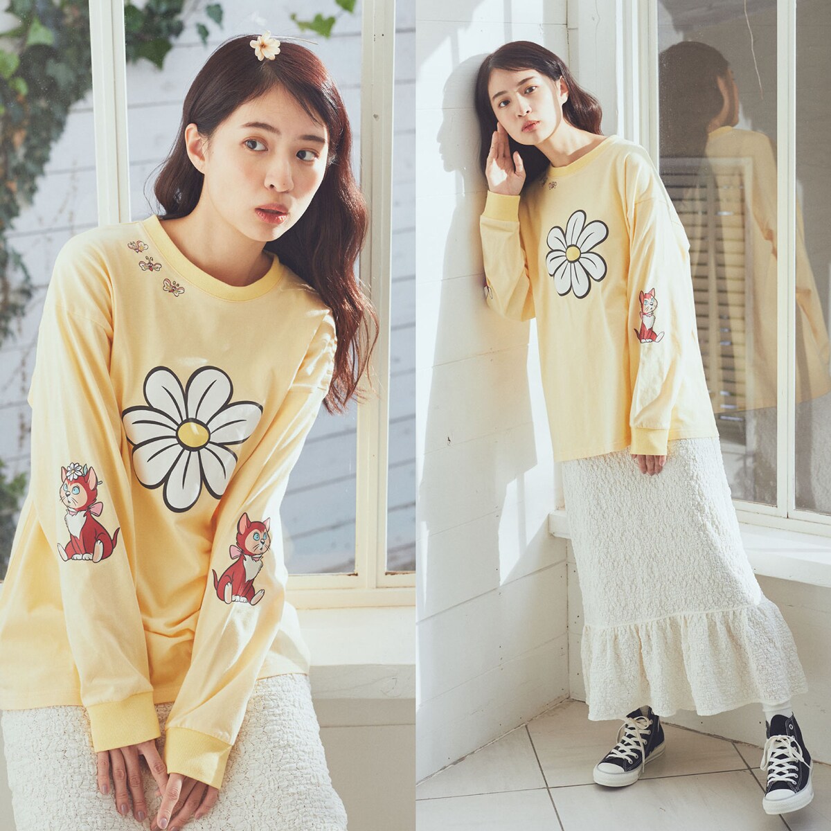 earth music&ecology Disney Cats collection ダイナ
