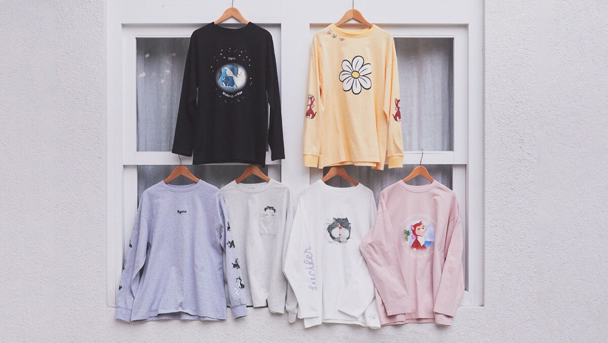 earth music&ecology Disney Cats collection