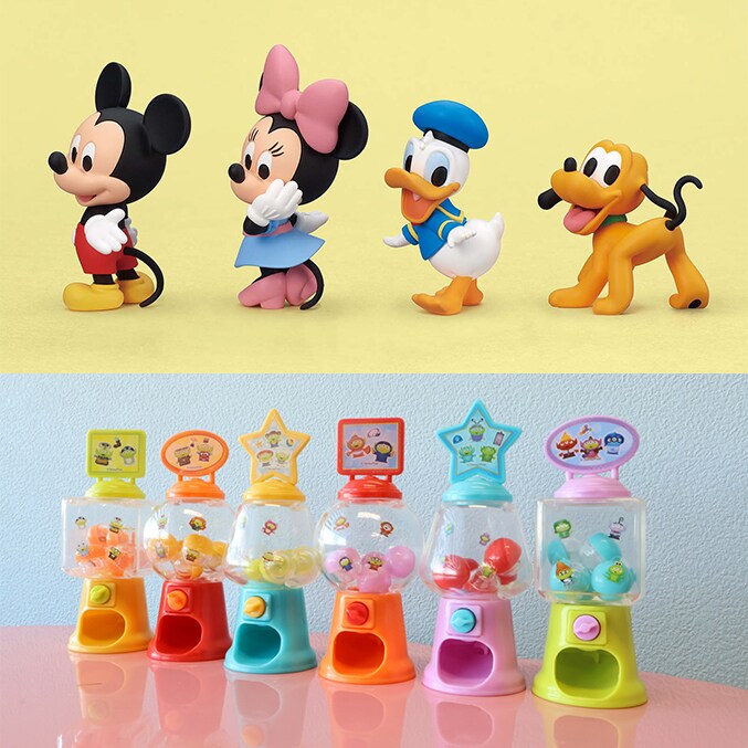 タカラトミーアーツのカプセルトイから3月に登場するディズニー