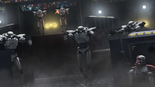 Imperial sentry droid