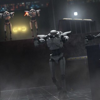 Imperial sentry droid
