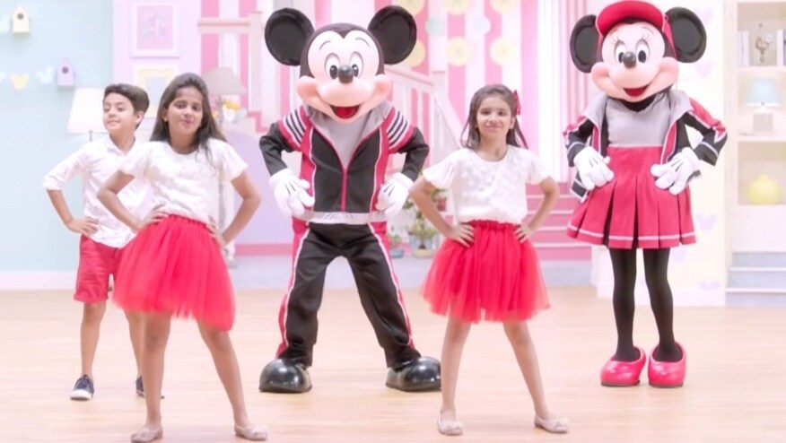 Stay Fit with Mickey and Minnie | Thumka Step