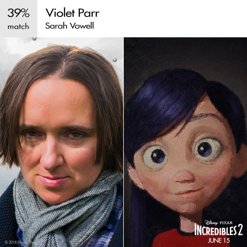 Sarah Vowell as Violet Parr