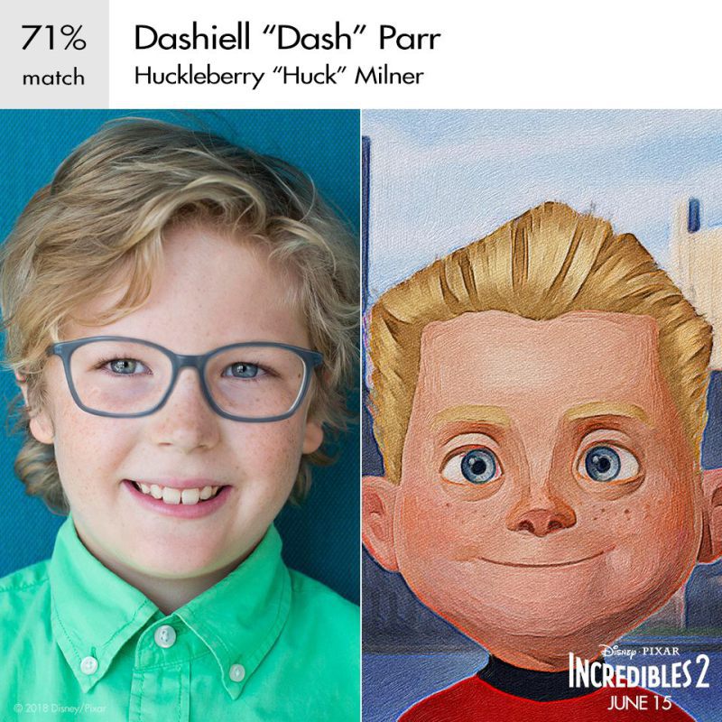 huck Milner as dash parr