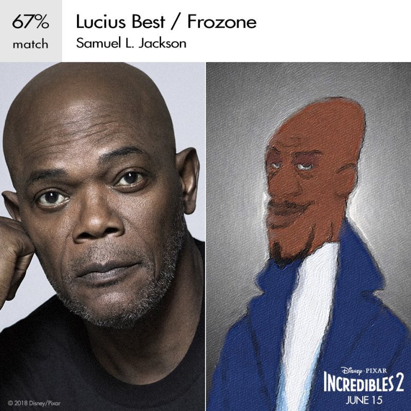 Samuel l. Jackson as Frozone