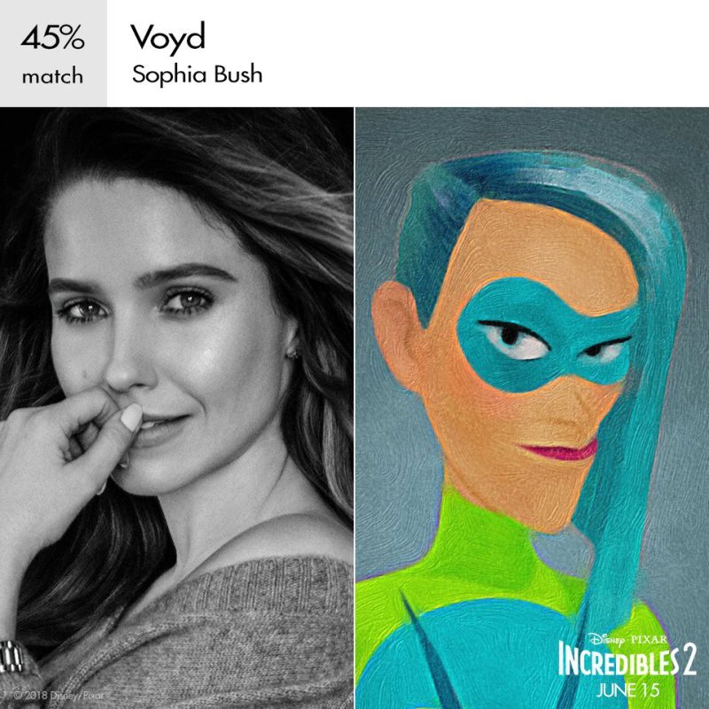 Sophia bush as voyd