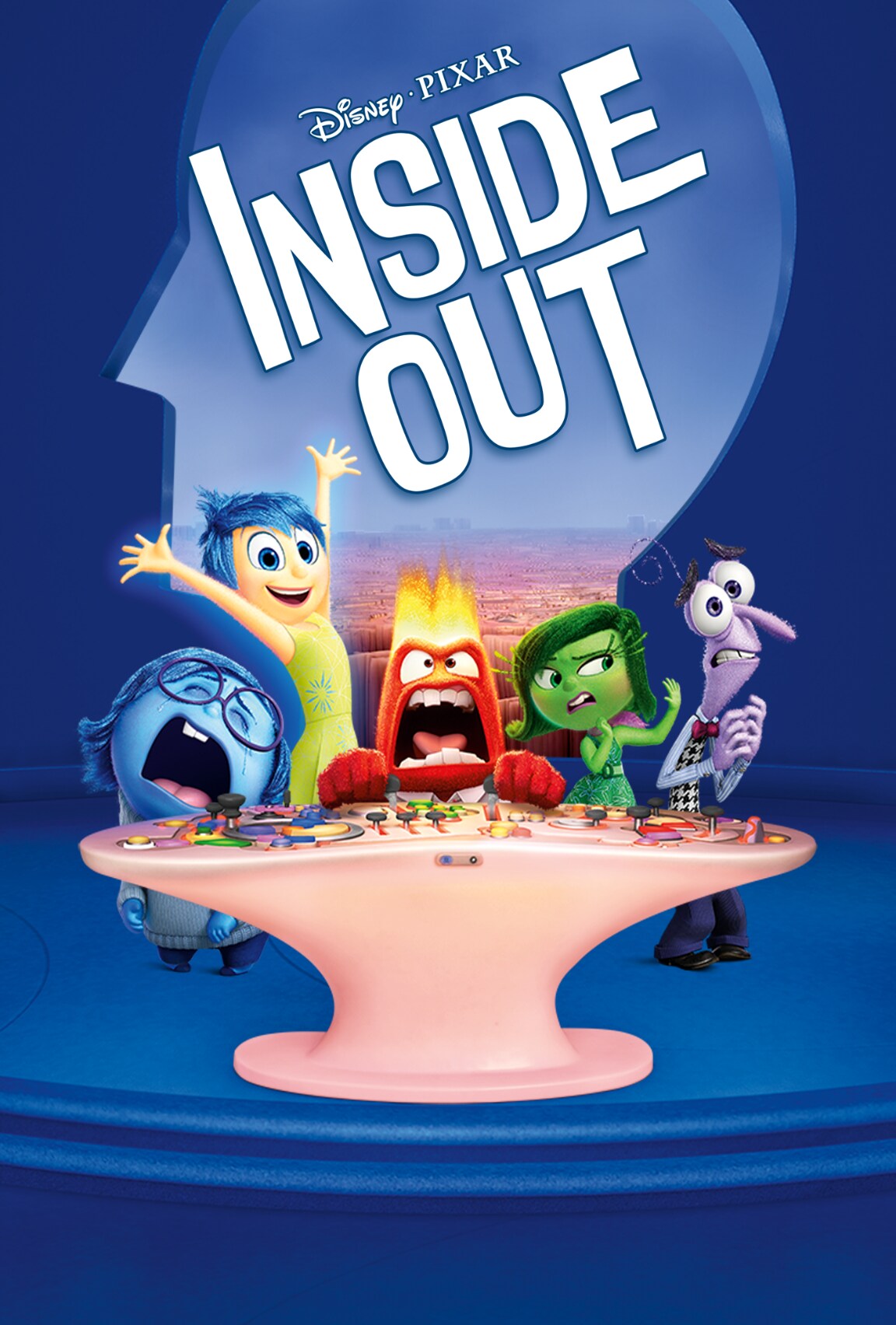 Inside Out movie poster.