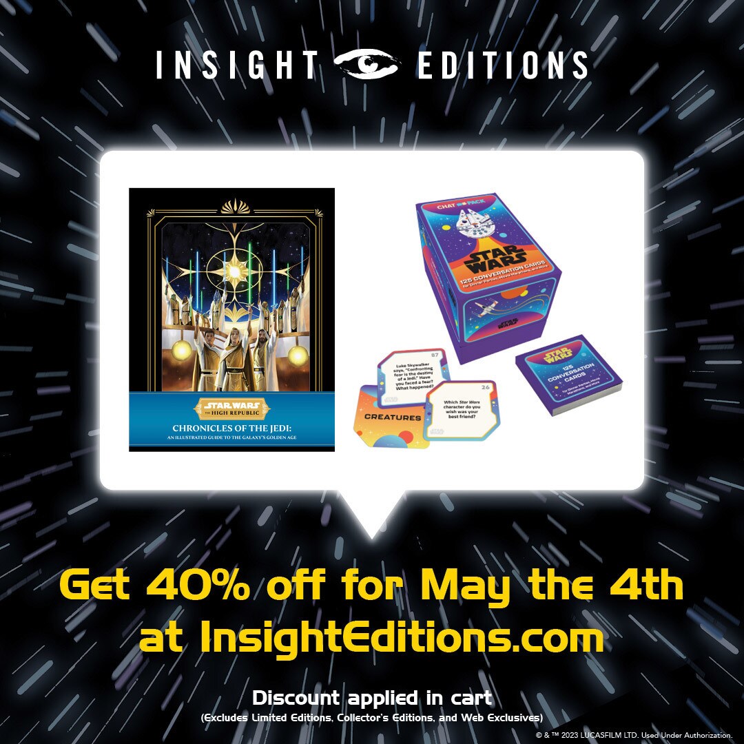 Insight Editions Star Wars Day deal