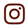 Instagram-Icon in dunkelbraun