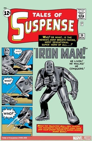 Homem de Ferro em Contos de Suspense #39