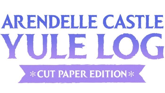 Arendelle Castle Yule Log: Cut Paper Edition Logo