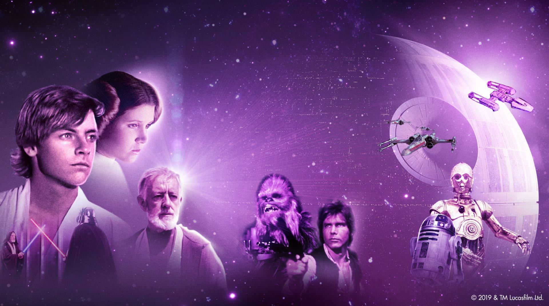 Un poster del film Star Wars: Episodio IV - Una Nuova Speranza