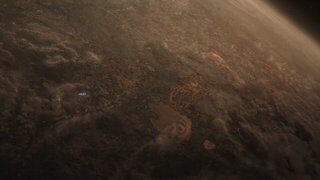 ship approaching Jabiim 