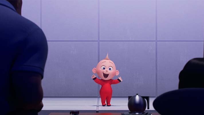 INCREDIBLES 2 - Auntie Edna and Baby Jack Jack Short Movie Clip
