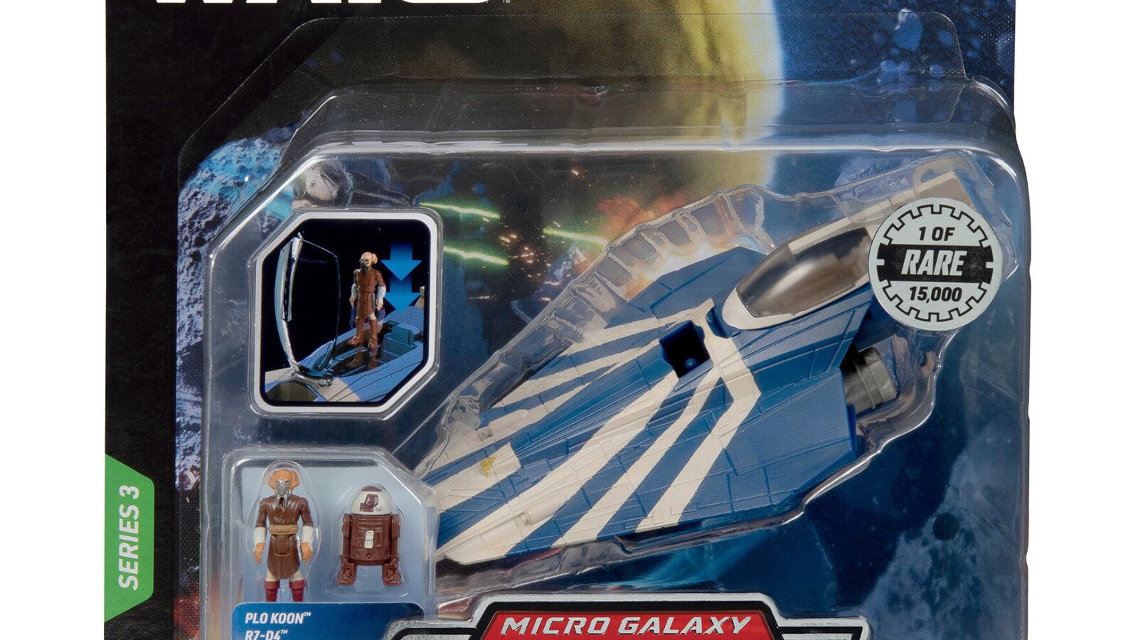 Micro Galaxy Squadron Plo Koon's Jedi Starfighter