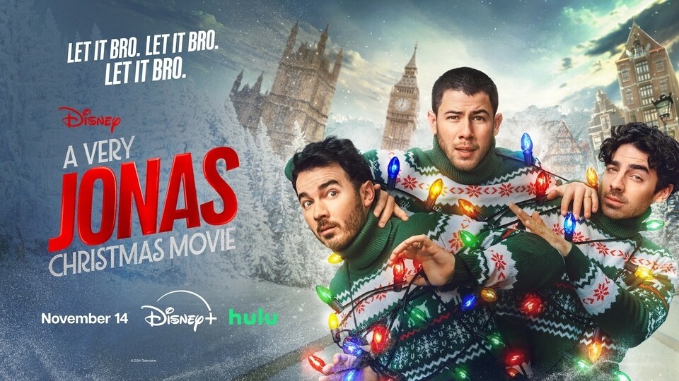 Let It Bro! 'A Very Jonas Christmas Movie' Official Trailer Is Here |  Disney Plus Press