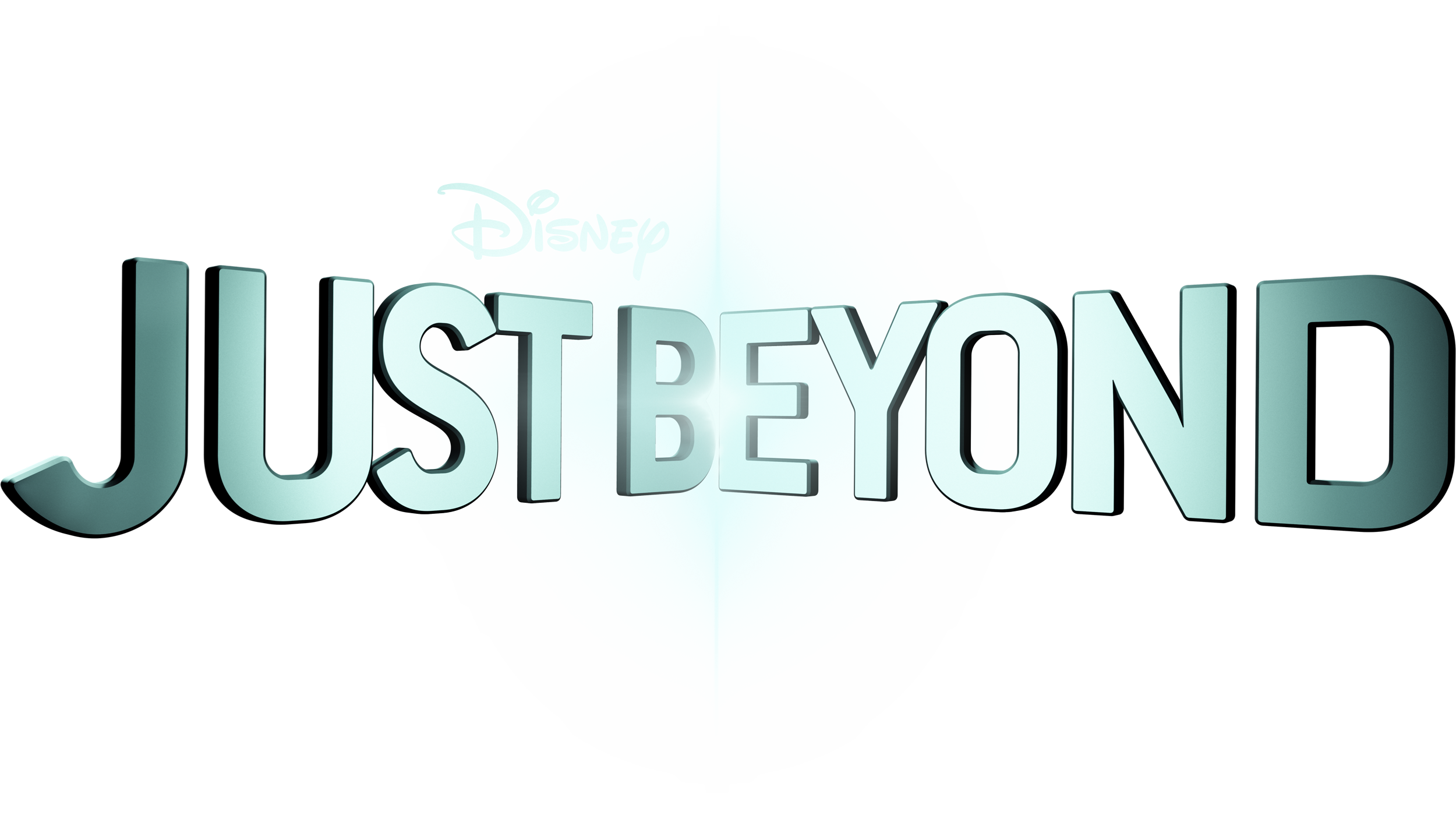 Just Beyond Logo - White