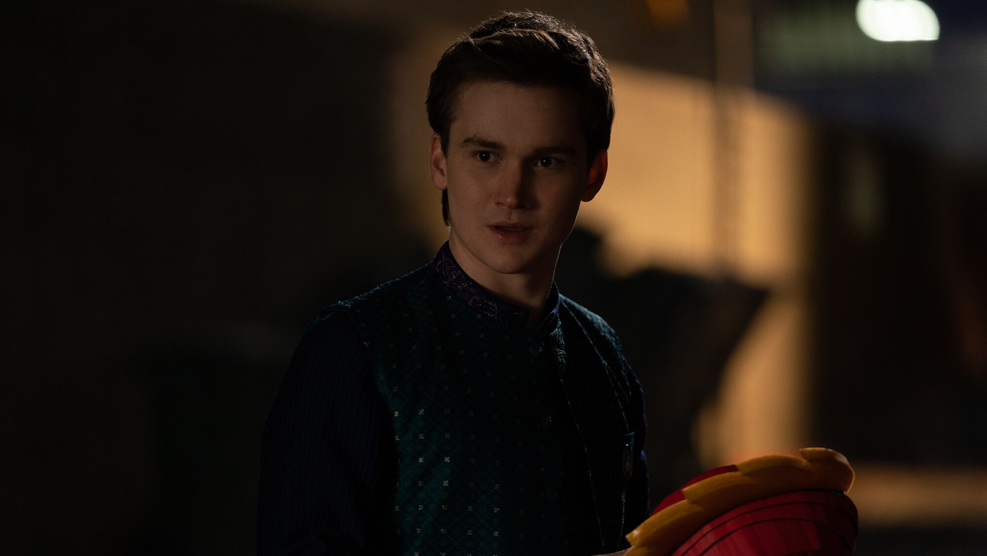 Matthew Lintz as Bruno in Marvel Studios' MS. MARVEL, exclusively on Disney+. Photo by Daniel McFadden. ©Marvel Studios 2022. All Rights Reserved.