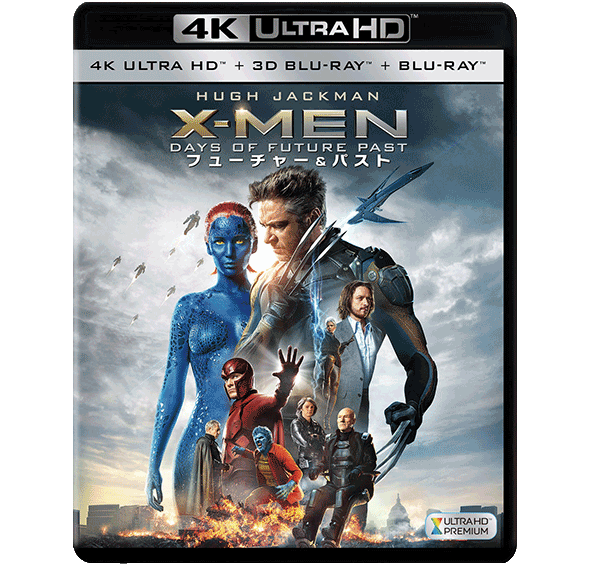 X-MEN：フューチャー＆パスト＜4K ULTRA HD ＋ 3D ＋ 2Dブルーレイ／3枚組＞