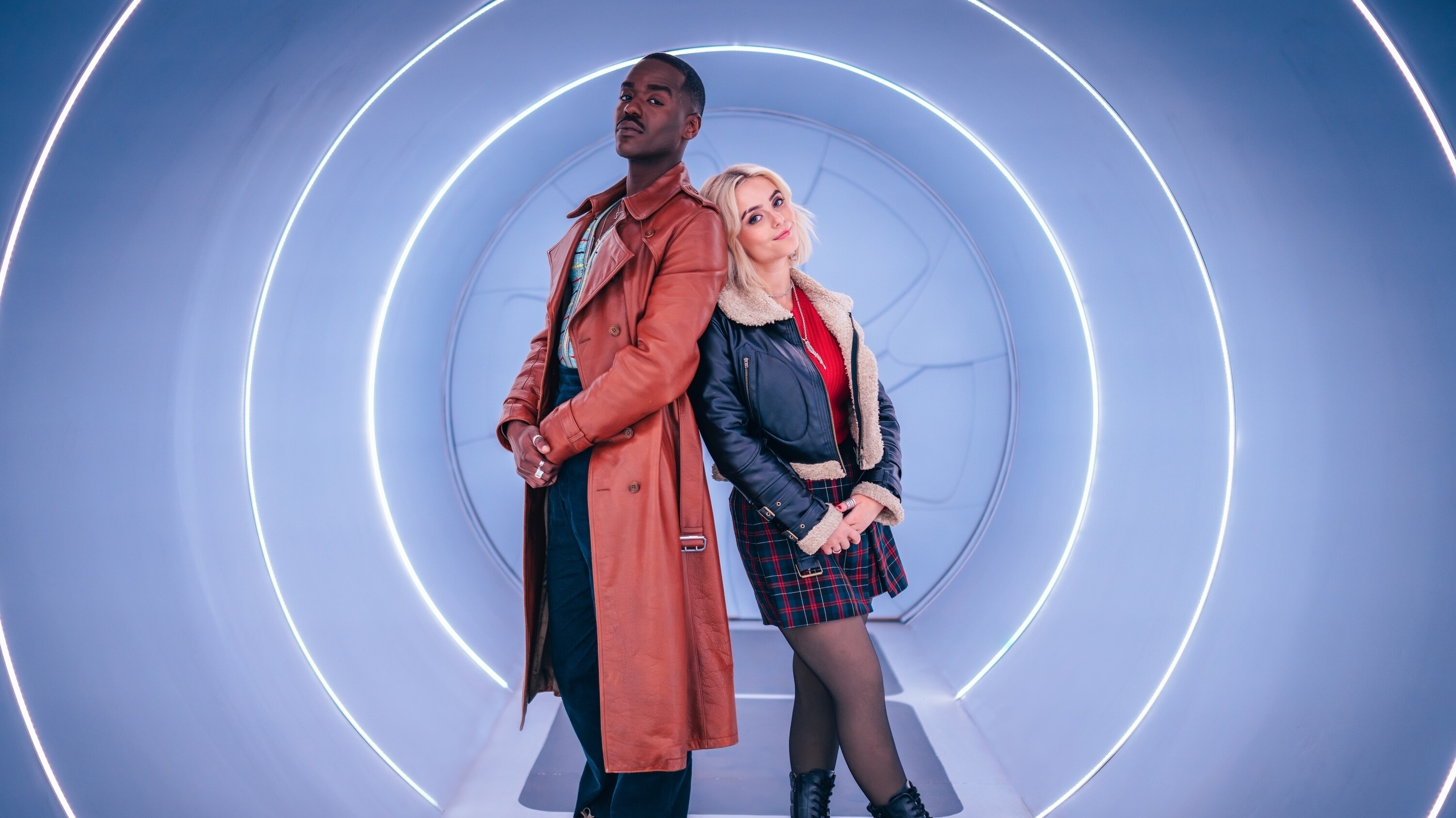 Picture Shows: The Doctor (Ncuti Gatwa) and Ruby Sunday (Millie Gibson)