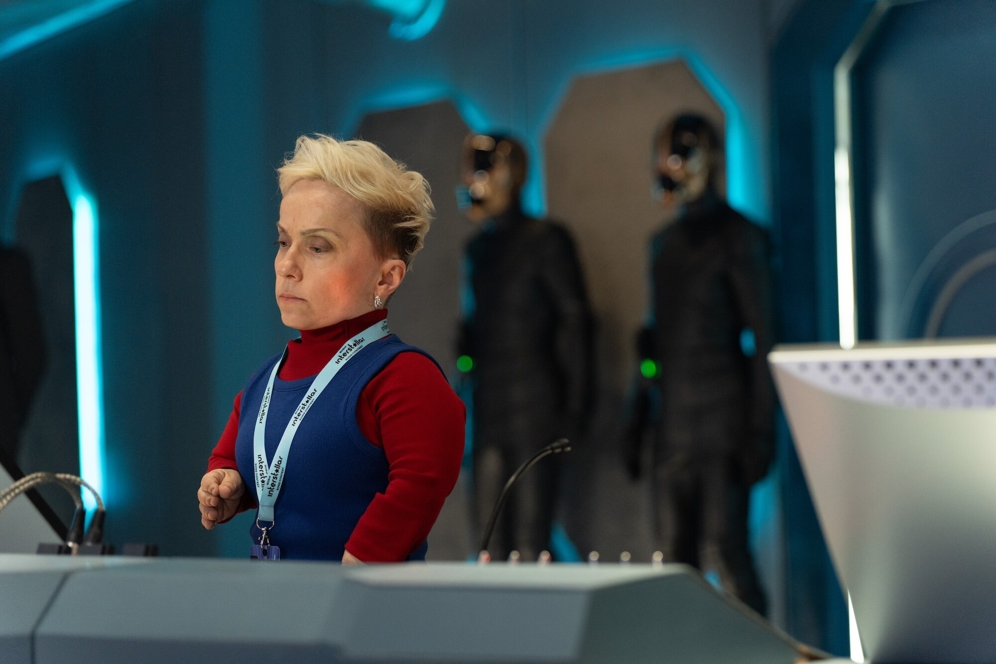 Picture Shows: Nina (Kiruna Stamell) James Pardon/BBC Studios/Disney/Bad Wolf