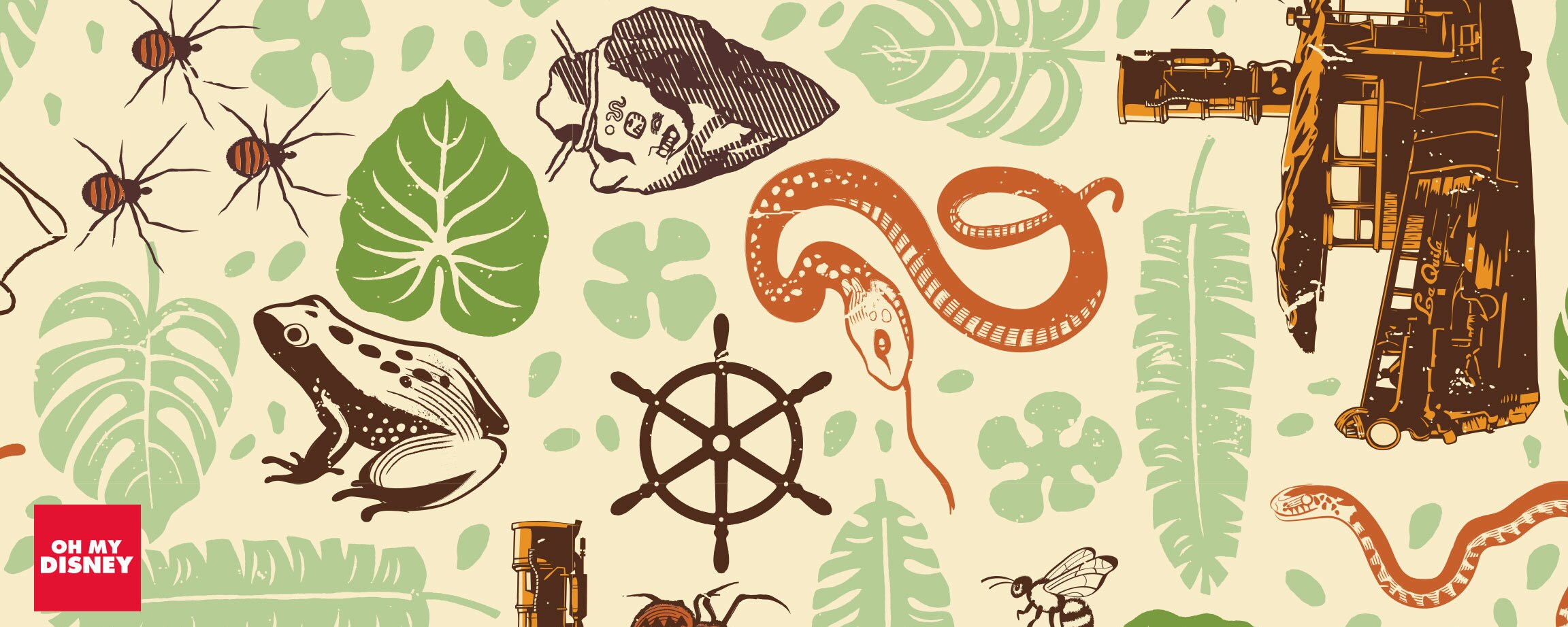 Let Your Taste For Adventure Soar With Mobile Wallpapers Inspired By Disney’s Jungle Cruise