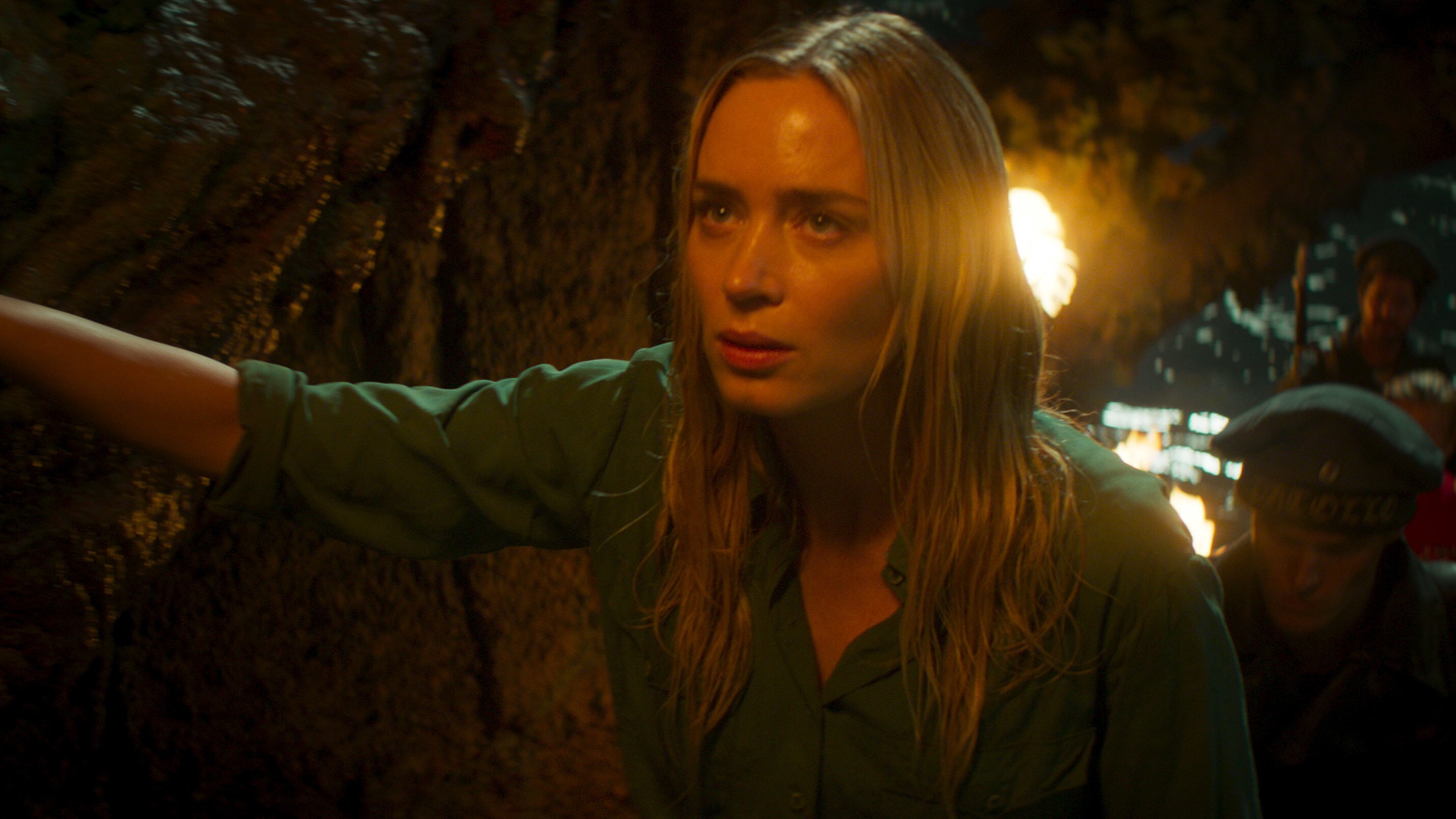 Emily Blunt as Lily Houghton in Disney’s JUNGLE CRUISE. Photo courtesy of Disney. © 2021 Disney Enterprises, Inc. All Rights Reserved.