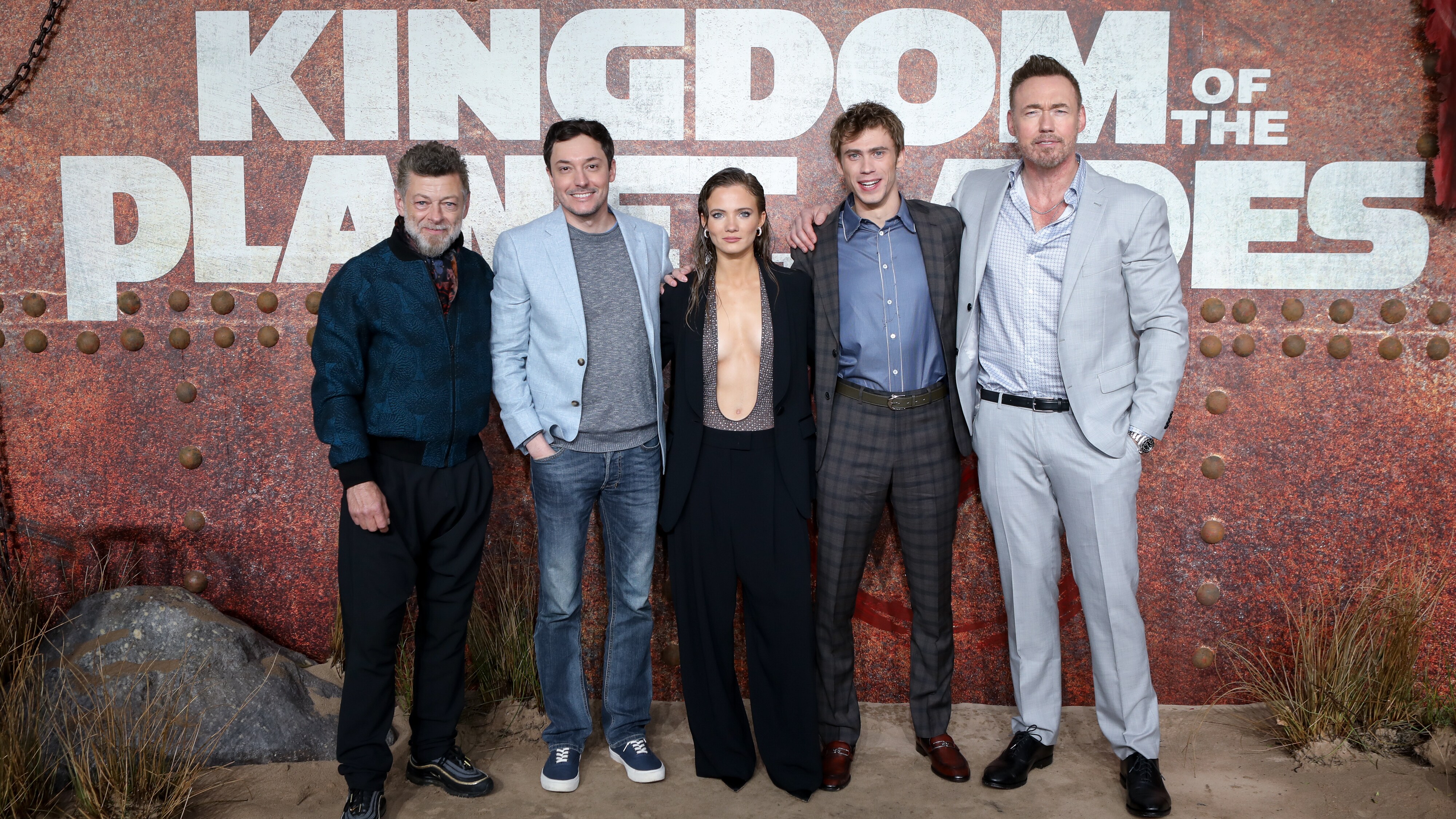 CAST AND FILMMAKERS FROM “KINGDOM OF THE PLANET OF THE APES,” INCLUDING STARS OWEN TEAGUE, FREYA ALLAN, KEVIN DURAND, DIRECTOR/PRODUCER WES BALL, AND STAR OF THE ORIGINAL TRILOGY ANDY SERKIS  ATTEND SPECIAL SCREENING OF FILM FOOTAGE AT LONDON’S BFI IMAX® 