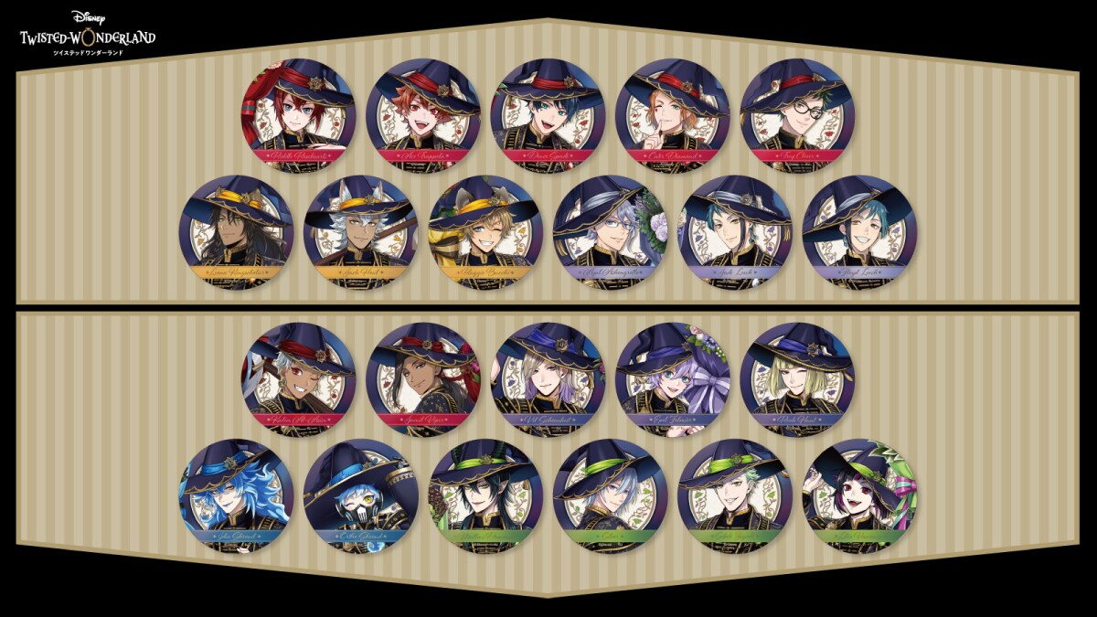 カミオジャパン／トレーディングオーロラメタル缶バッジ