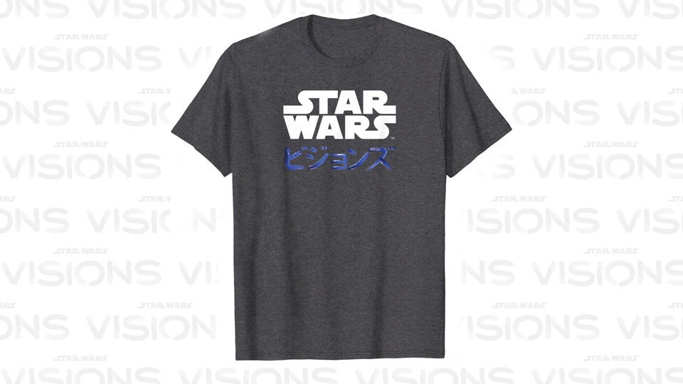 Star Wars Visions Kanji Logo Front And Back T-Shirt