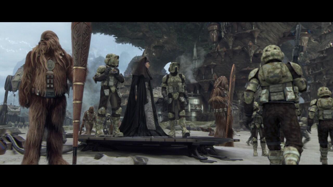 The defense was led by Jedi Masters Luminara Unduli and Yoda, reflecting Kashyyyk’s strategic imp...