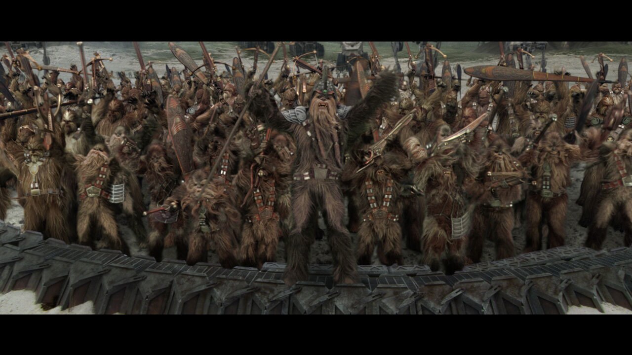 As the Separatist invaders came ashore near the city of Kachirho, the Wookiees fought bravely, th...