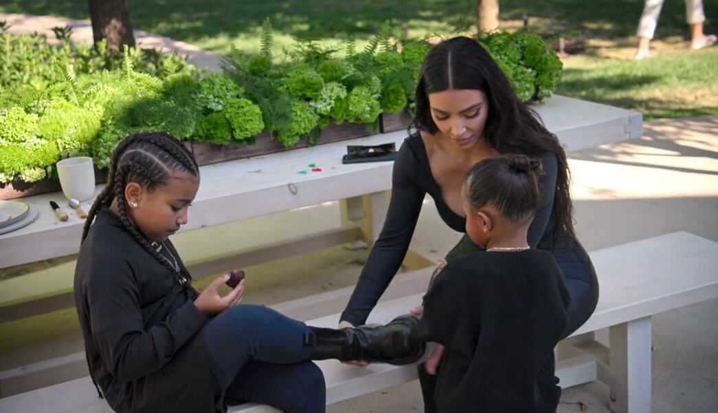 filhos de Kim Kardashian