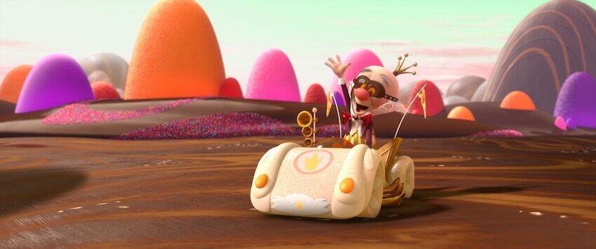 King Candy in the animated movie "Wreck-It Ralph"