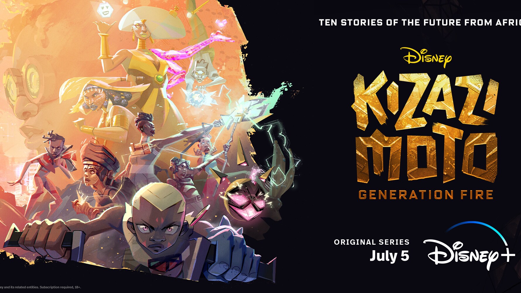 Kizazi Moto: Generation Fire Key Art - Horizontal