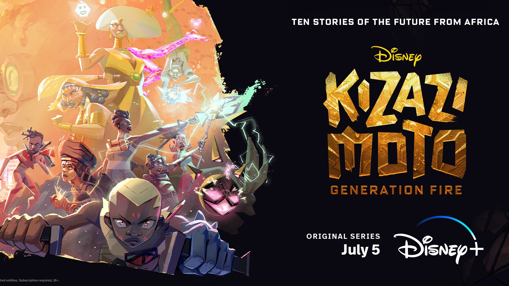 OFFICIAL TRAILER UNVEILED FOR ORIGINAL SERIES “KIZAZI MOTO: GENERATION FIRE” STREAMING 5 JULY EXCLUSIVELY ON DISNEY+ 